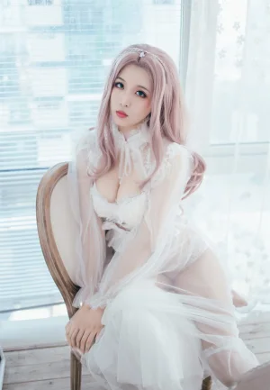 轩萧学姐《NO.18 – 花嫁》写真图集 32P｜在线预览与图包下载