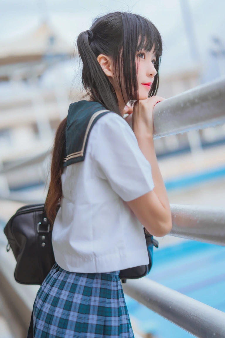 桜桃喵《雨恋》写真图集 28P｜在线预览与图包下载