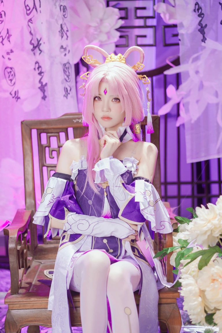 桜桃喵《崩坏·星穹铁道 符玄》写真图集 27P+2V｜在线预览与图包下载