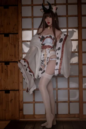 轩萧学姐《NO.19 – 牛牛和服》写真图集 47P｜在线预览与图包下载