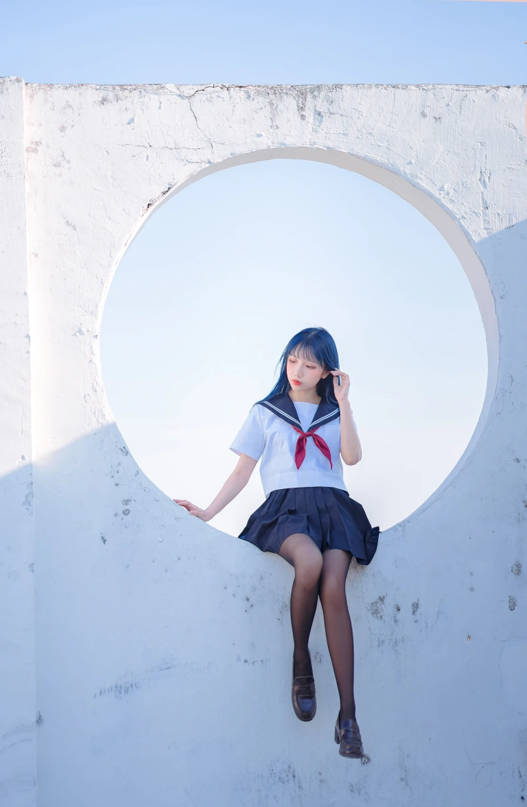 果咩酱《JK制服》写真图集 30P｜在线预览与图包下载