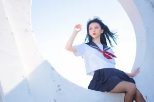 果咩酱《JK制服》写真图集 30P｜在线预览与图包下载