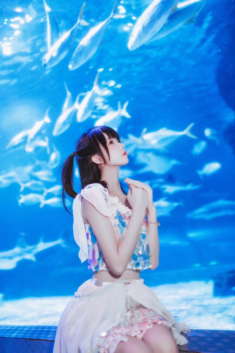 桜桃喵《水族馆》写真图集 15P｜在线预览与图包下载