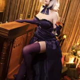 星之迟迟《圣诞节 赠品 黑贞》写真图集 41P｜在线预览与图包下载
