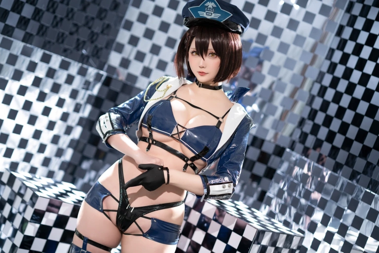 星之迟迟《2023年3月计划B 碧蓝航线 巴尔的摩赛车服》写真图集 51P+1V｜在线预览与图包下载