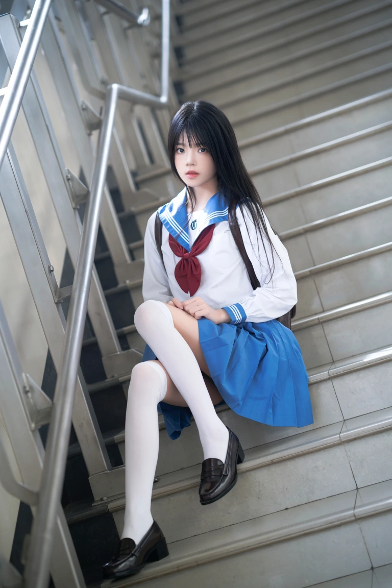 桜桃喵《地铁jk》写真图集 33P｜在线预览与图包下载