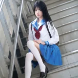 桜桃喵《地铁jk》写真图集 33P｜在线预览与图包下载