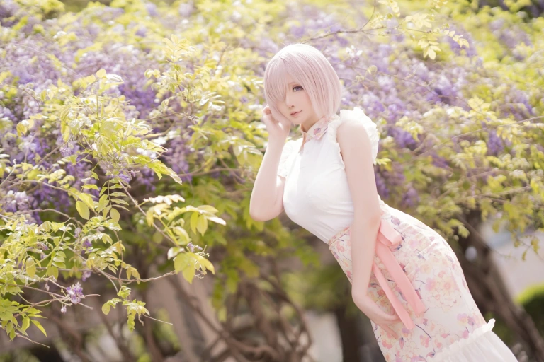 星之迟迟《2023年3月计划C 赠品 Fgo-玛修》写真图集 25P｜在线预览与图包下载