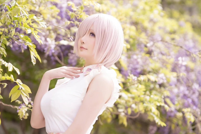 星之迟迟《2023年3月计划C 赠品 Fgo-玛修》写真图集 25P｜在线预览与图包下载