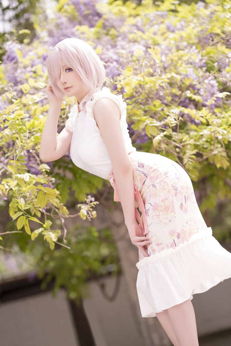 星之迟迟《2023年3月计划C 赠品 Fgo-玛修》写真图集 25P｜在线预览与图包下载