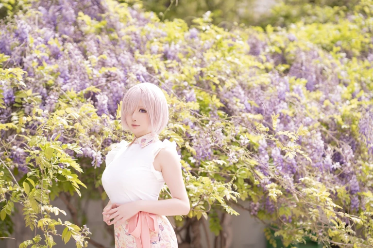 星之迟迟《2023年3月计划C 赠品 Fgo-玛修》写真图集 25P｜在线预览与图包下载