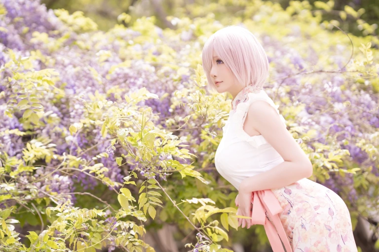 星之迟迟《2023年3月计划C 赠品 Fgo-玛修》写真图集 25P｜在线预览与图包下载