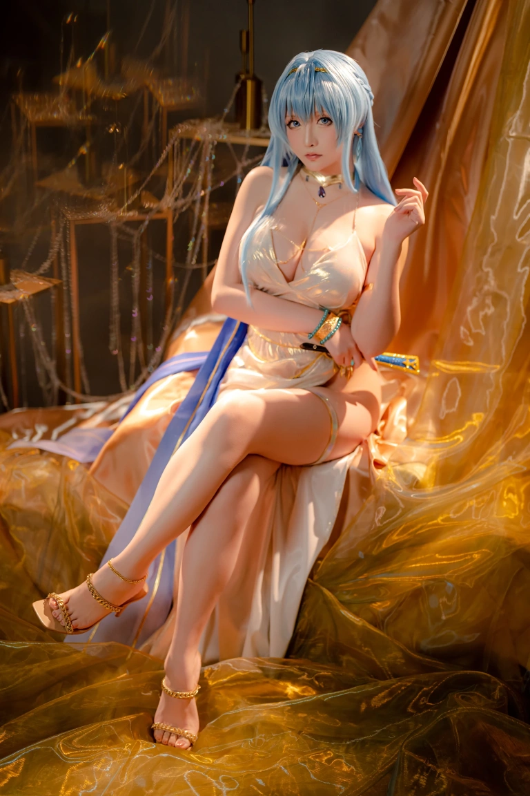 星之迟迟《2023年4月计划C Nikke 胜利女神 海伦》写真图集 77P+1V｜在线预览与图包下载