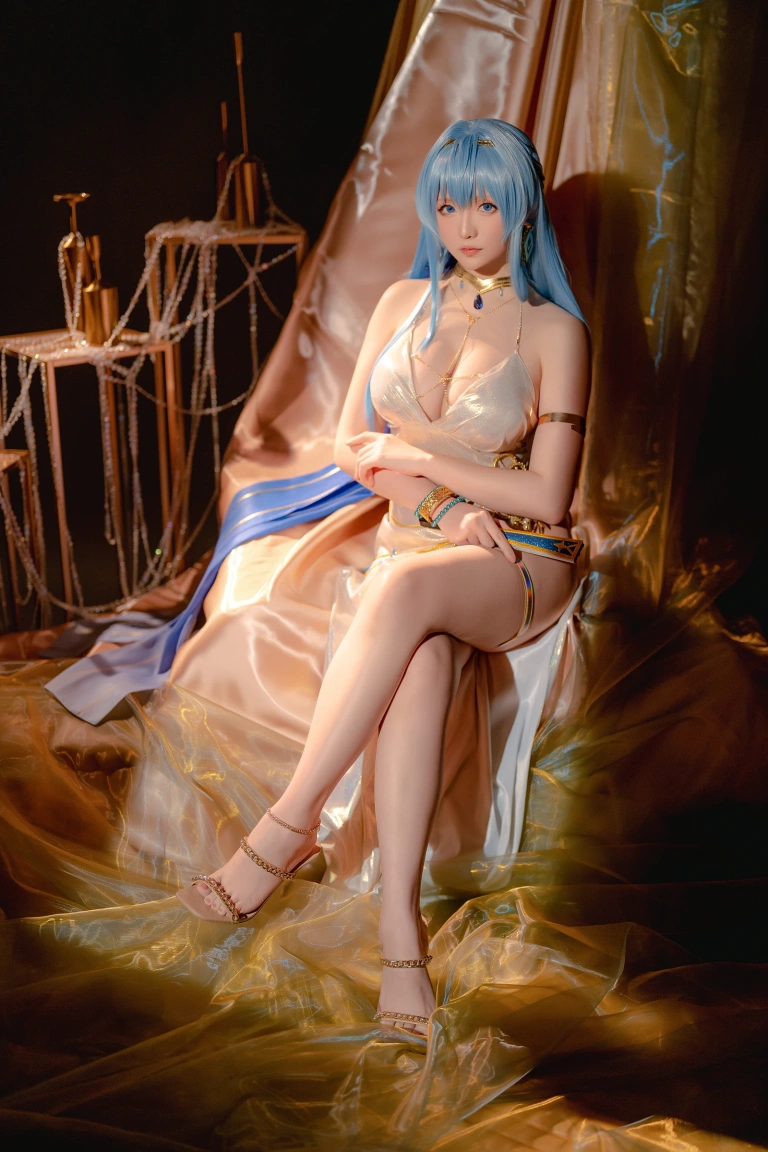 星之迟迟《2023年4月计划C Nikke 胜利女神 海伦》写真图集 77P+1V｜在线预览与图包下载