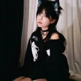 桜桃喵《缅因猫猫（a+b）》写真图集 47P｜在线预览与图包下载