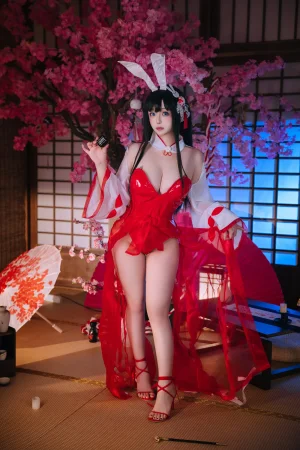 日奈娇(椎名莜)《碧蓝航线 大山兔女郎》写真图集 46P｜在线预览与图包下载