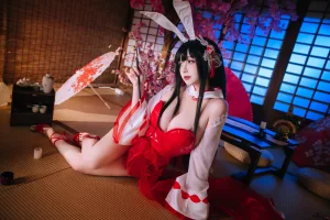 日奈娇(椎名莜)《碧蓝航线 大山兔女郎》写真图集 46P｜在线预览与图包下载
