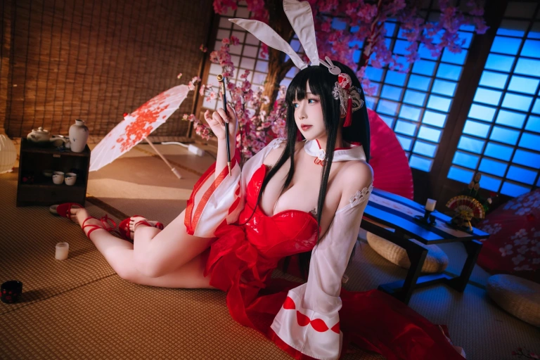 日奈娇(椎名莜)《碧蓝航线 大山兔女郎》写真图集 46P｜在线预览与图包下载