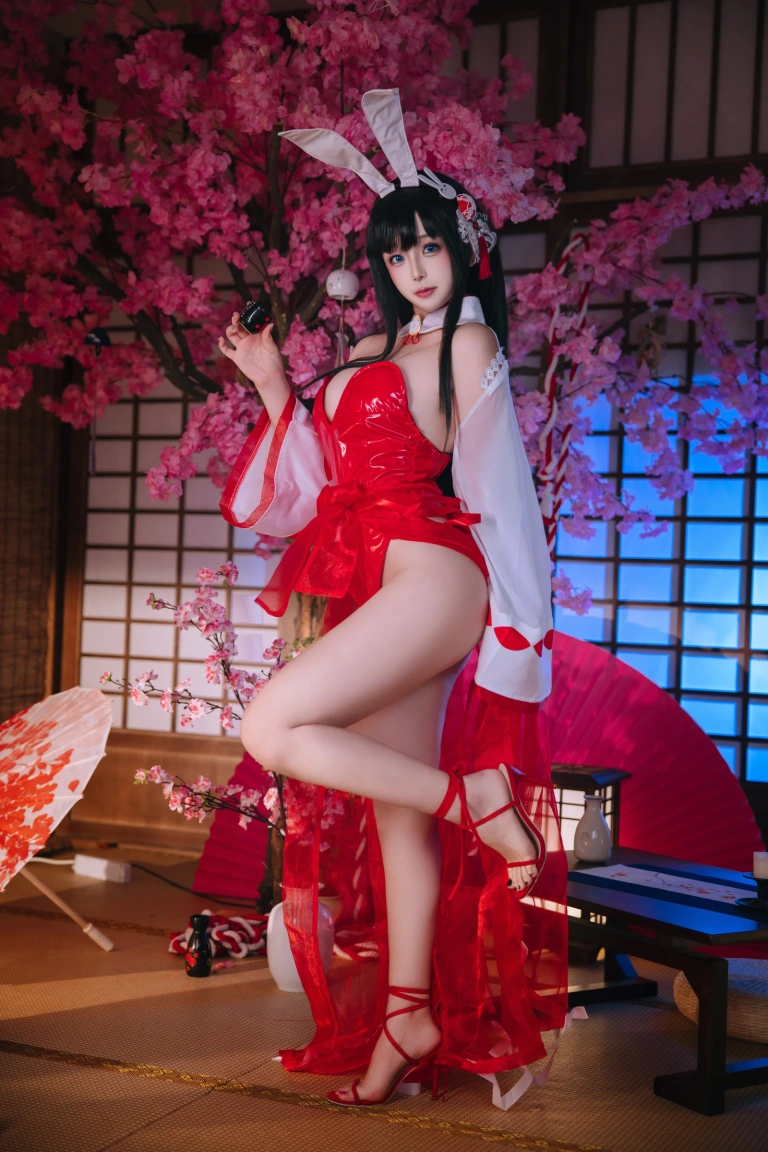日奈娇(椎名莜)《碧蓝航线 大山兔女郎》写真图集 46P｜在线预览与图包下载
