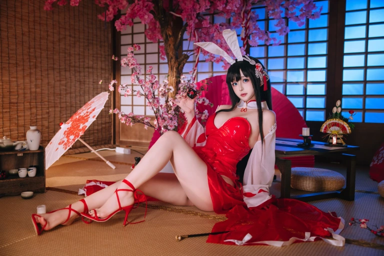 日奈娇(椎名莜)《碧蓝航线 大山兔女郎》写真图集 46P｜在线预览与图包下载