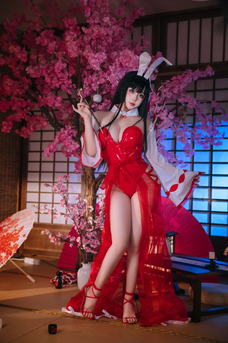 日奈娇(椎名莜)《碧蓝航线 大山兔女郎》写真图集 46P｜在线预览与图包下载