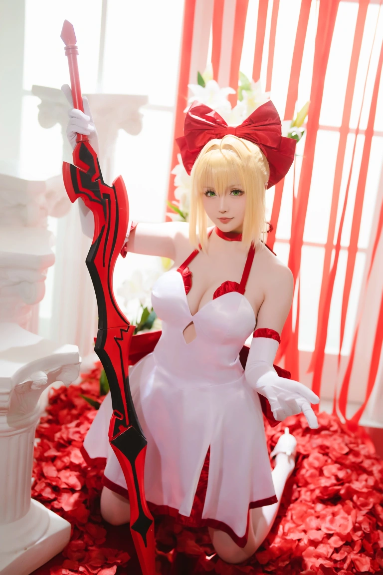 星之迟迟《2023年6月计划A FATE EXTELLA 尼禄》写真图集 43P｜在线预览与图包下载
