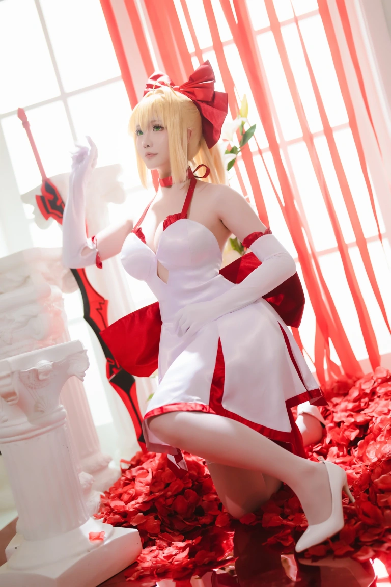 星之迟迟《2023年6月计划A FATE EXTELLA 尼禄》写真图集 43P｜在线预览与图包下载