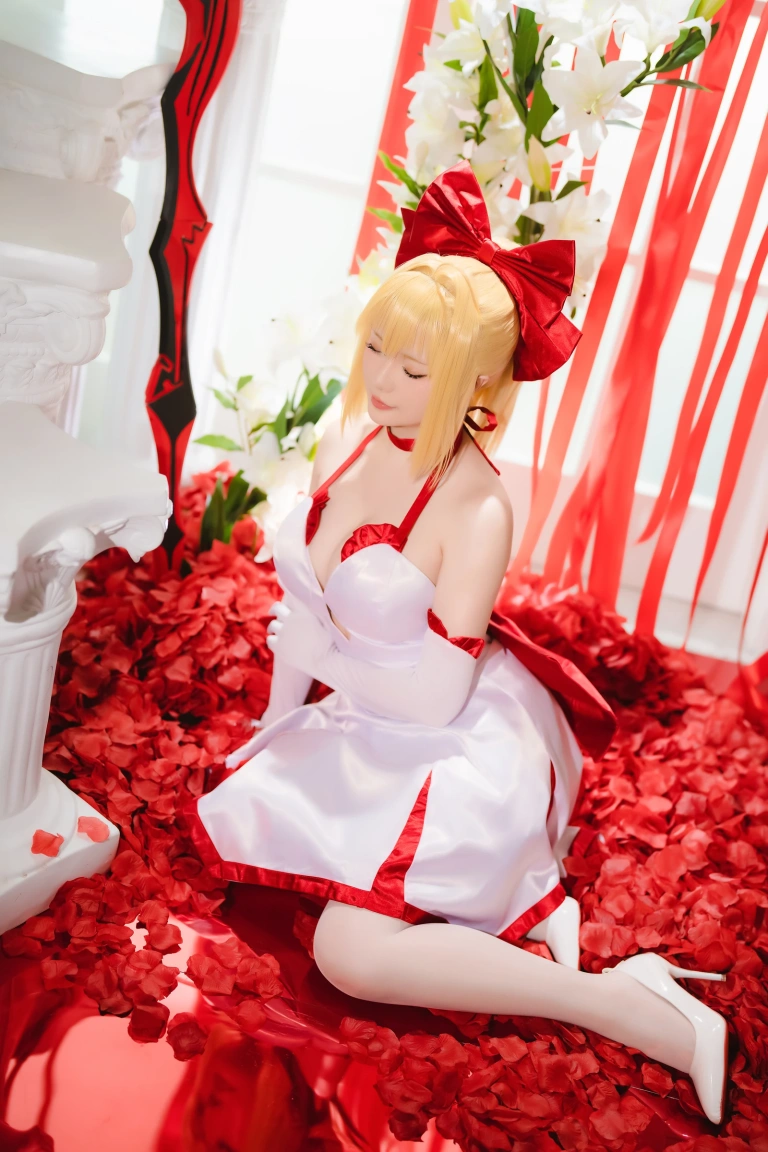 星之迟迟《2023年6月计划A FATE EXTELLA 尼禄》写真图集 43P｜在线预览与图包下载