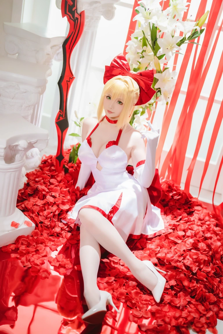 星之迟迟《2023年6月计划A FATE EXTELLA 尼禄》写真图集 43P｜在线预览与图包下载