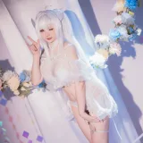 星之迟迟《2023年8月计划A FGO 阿瓦隆女士》写真图集 33P｜在线预览与图包下载