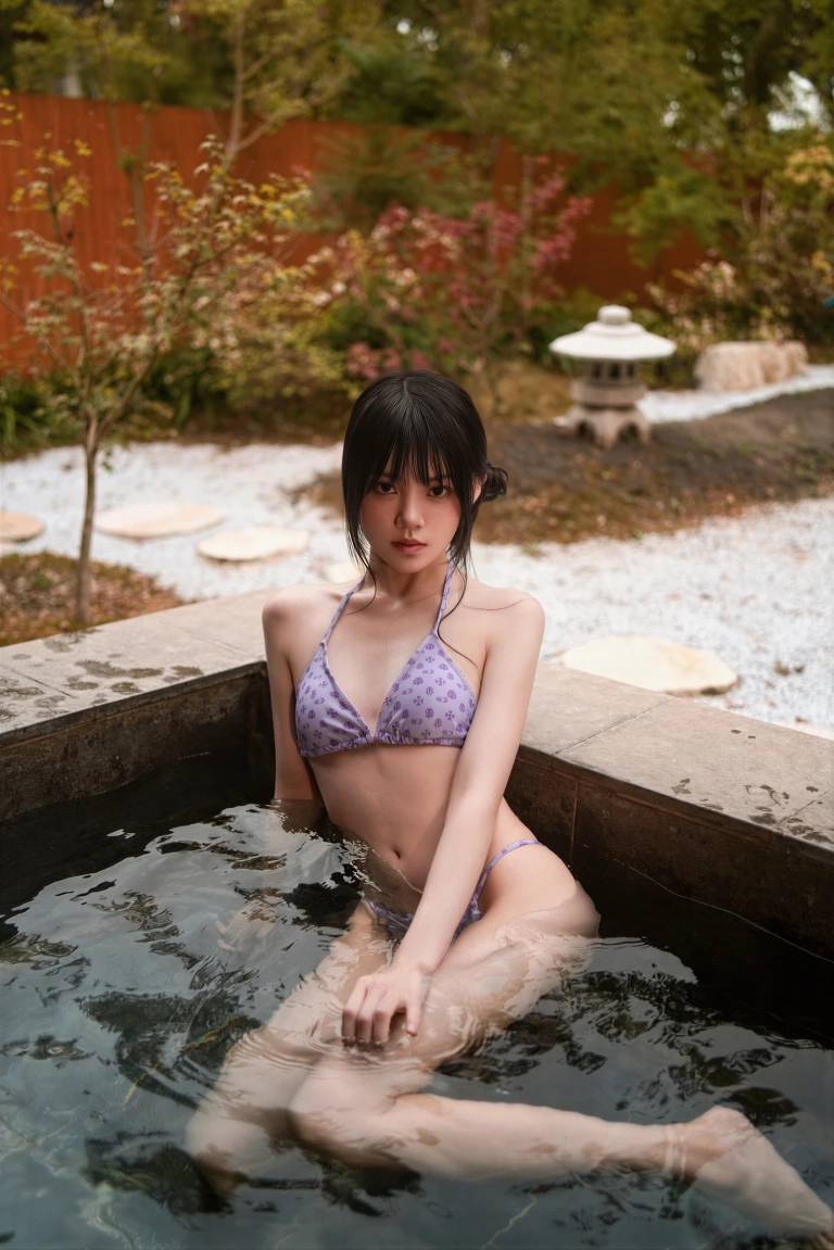 桜桃喵《紫色韵味》写真图集 24P｜在线预览与图包下载
