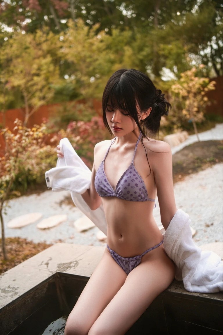 桜桃喵《紫色韵味》写真图集 24P｜在线预览与图包下载