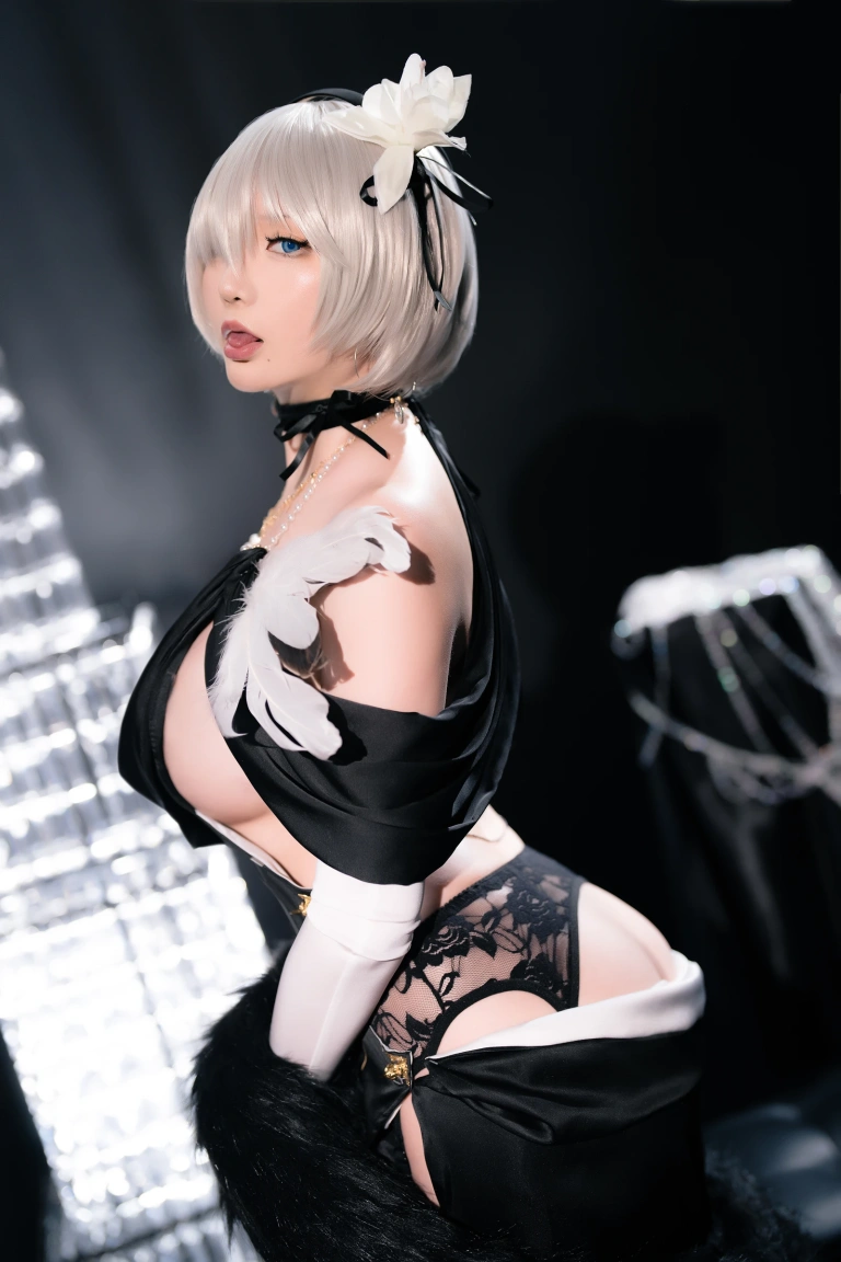 星之迟迟《2023年9月计划C 尼尔-2B同人礼服》写真图集 94P｜在线预览与图包下载