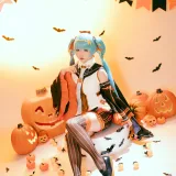 星之迟迟《2023年10月计划 赠品 万圣节MIKU》写真图集 53P｜在线预览与图包下载