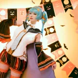 星之迟迟《2023年10月计划 赠品 万圣节MIKU》写真图集 53P｜在线预览与图包下载