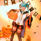 星之迟迟《2023年10月计划 赠品 万圣节MIKU》写真图集 53P｜在线预览与图包下载