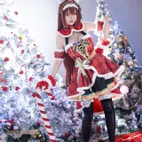 星之迟迟《2023年12月计划A 赛马娘 大和赤骥 圣诞衣装》写真图集 47P｜在线预览与图包下载