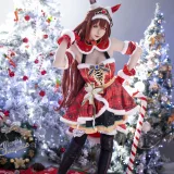 星之迟迟《2023年12月计划A 赛马娘 大和赤骥 圣诞衣装》写真图集 47P｜在线预览与图包下载