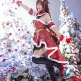 星之迟迟《2023年12月计划A 赛马娘 大和赤骥 圣诞衣装》写真图集 47P｜在线预览与图包下载