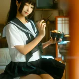 蠢沫沫《居家学妹》写真图集 22P｜在线预览与图包下载