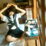 蠢沫沫《居家学妹》写真图集 22P｜在线预览与图包下载