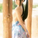 蠢沫沫《可爱粉裙》写真图集 13P｜在线预览与图包下载