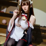 星之迟迟《2023年12月计划B 碧蓝航线 樫野 女仆》写真图集 78P+3V｜在线预览与图包下载