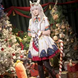 星之迟迟《2023年12月计划赠品 赛马娘 小栗帽 圣诞衣装》写真图集 48P｜在线预览与图包下载