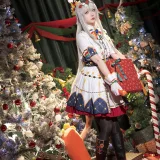 星之迟迟《2023年12月计划赠品 赛马娘 小栗帽 圣诞衣装》写真图集 48P｜在线预览与图包下载