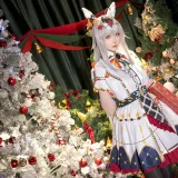 星之迟迟《2023年12月计划赠品 赛马娘 小栗帽 圣诞衣装》写真图集 48P｜在线预览与图包下载