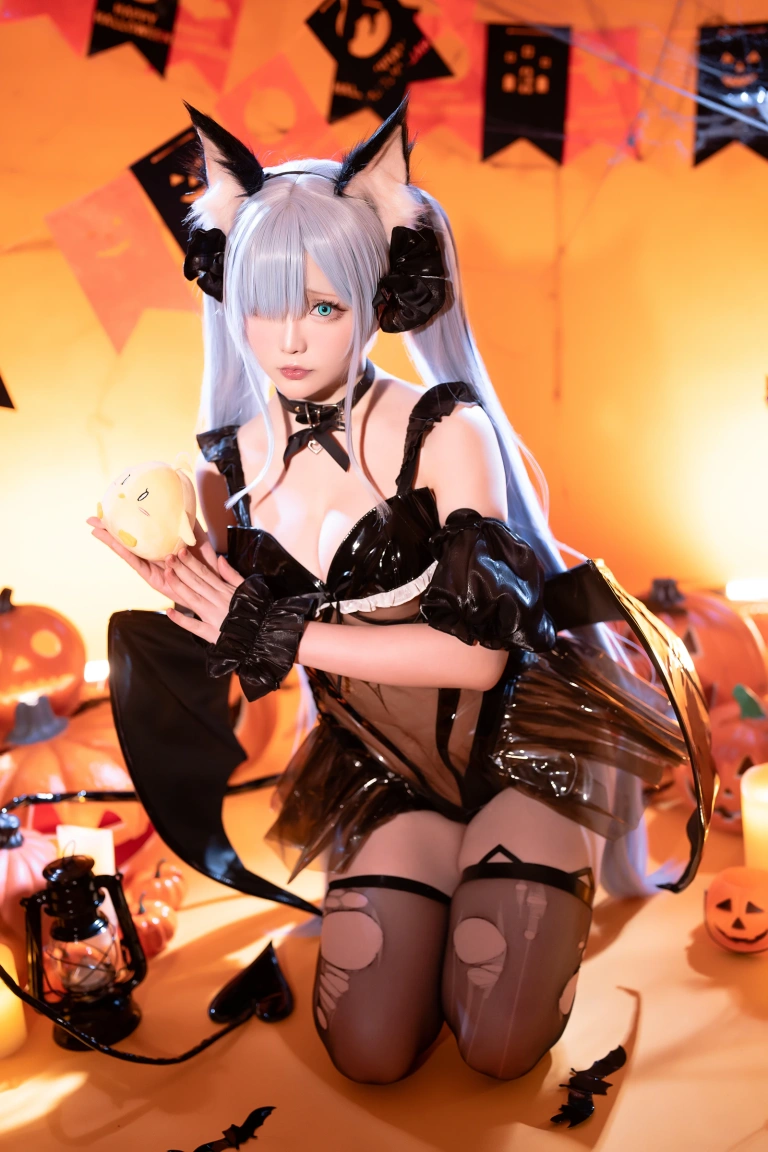 星之迟迟《万圣节特别企划 雅努斯》写真图集 86P｜在线预览与图包下载