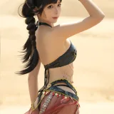 蠢沫沫《沙漠魅魔》写真图集 9P｜在线预览与图包下载