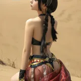 蠢沫沫《沙漠魅魔》写真图集 9P｜在线预览与图包下载
