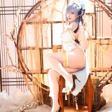 星之迟迟《2024年01月计划B RE：0 蕾姆 旗袍ver》写真图集 76P｜在线预览与图包下载